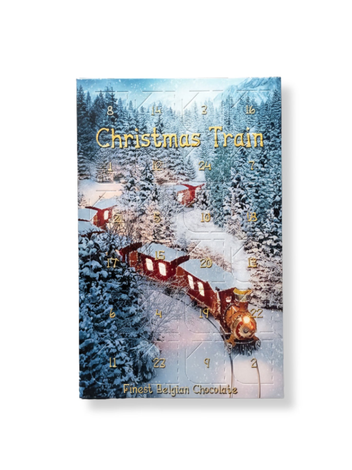 Mini Advent Calendar Christmas Train 17g