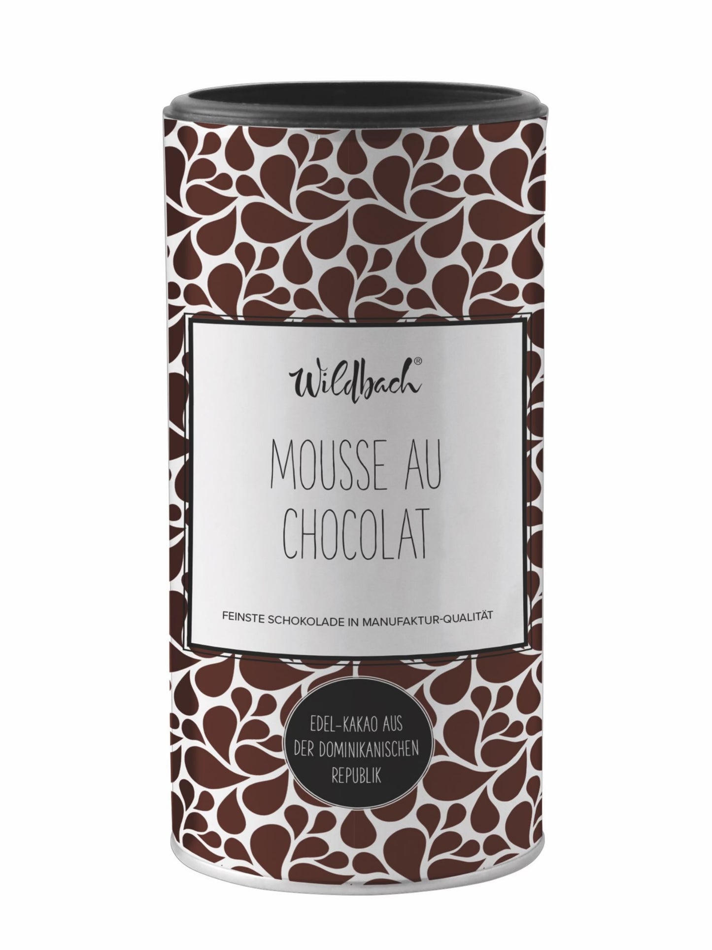 Trinkschokolade Mousse au Chocolat 50 Prozent 200g Wildbach Pulver