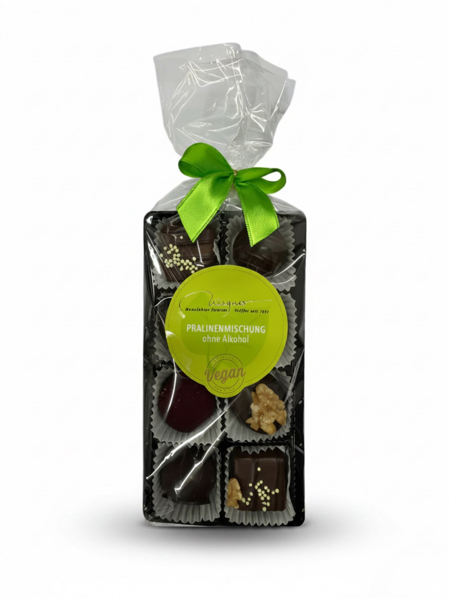 Vegane Pralinenmischung ohne Alkohol 100g Wagner Pralinen