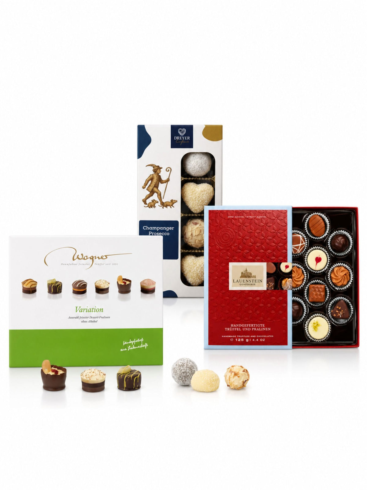 Kategorie Bild Trüffel und Pralinen Dreyer Confiserie