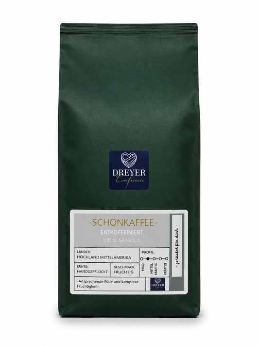 Schonkaffee entkoffeiniert gemahlen 500g von der Dreyer Confiserie