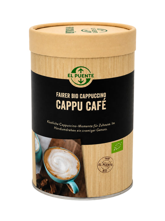 Fair Trade Cappu Café Cappuccino Pulver 200g El Puente