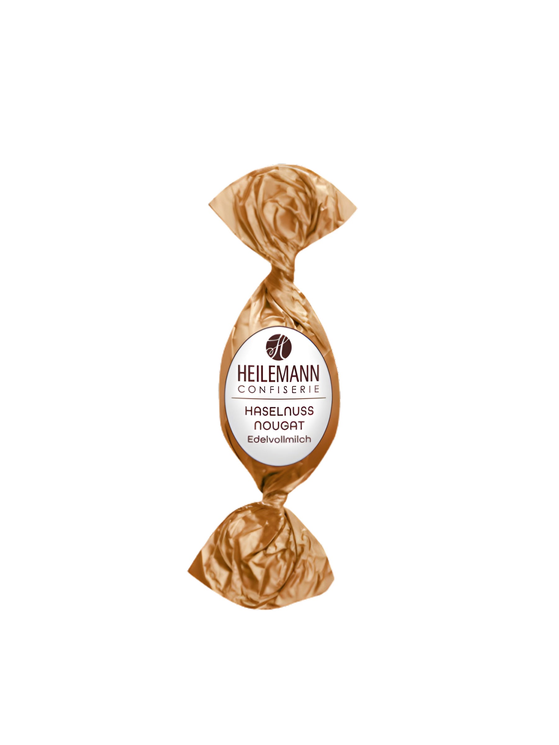 Heilemann Haselnuss-Nougat-Osterei – Edelvollmilchschokolade mit feiner Haselnuss-Nougat-Füllung, ideal fürs Osternest, erhältlich in der Confiserie Dreyer in der Rattenfängerstadt Hameln.