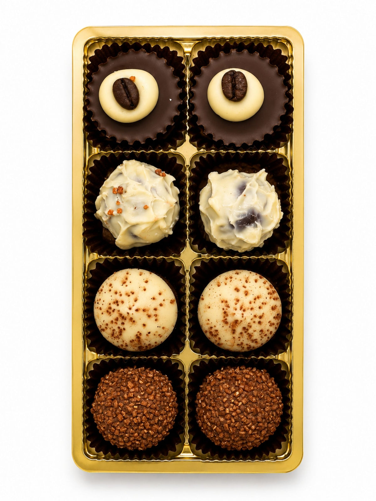 Produktbild von Kaffeeglück Pralinenmischung mit Alkohol 100g Dreyer Confiserie