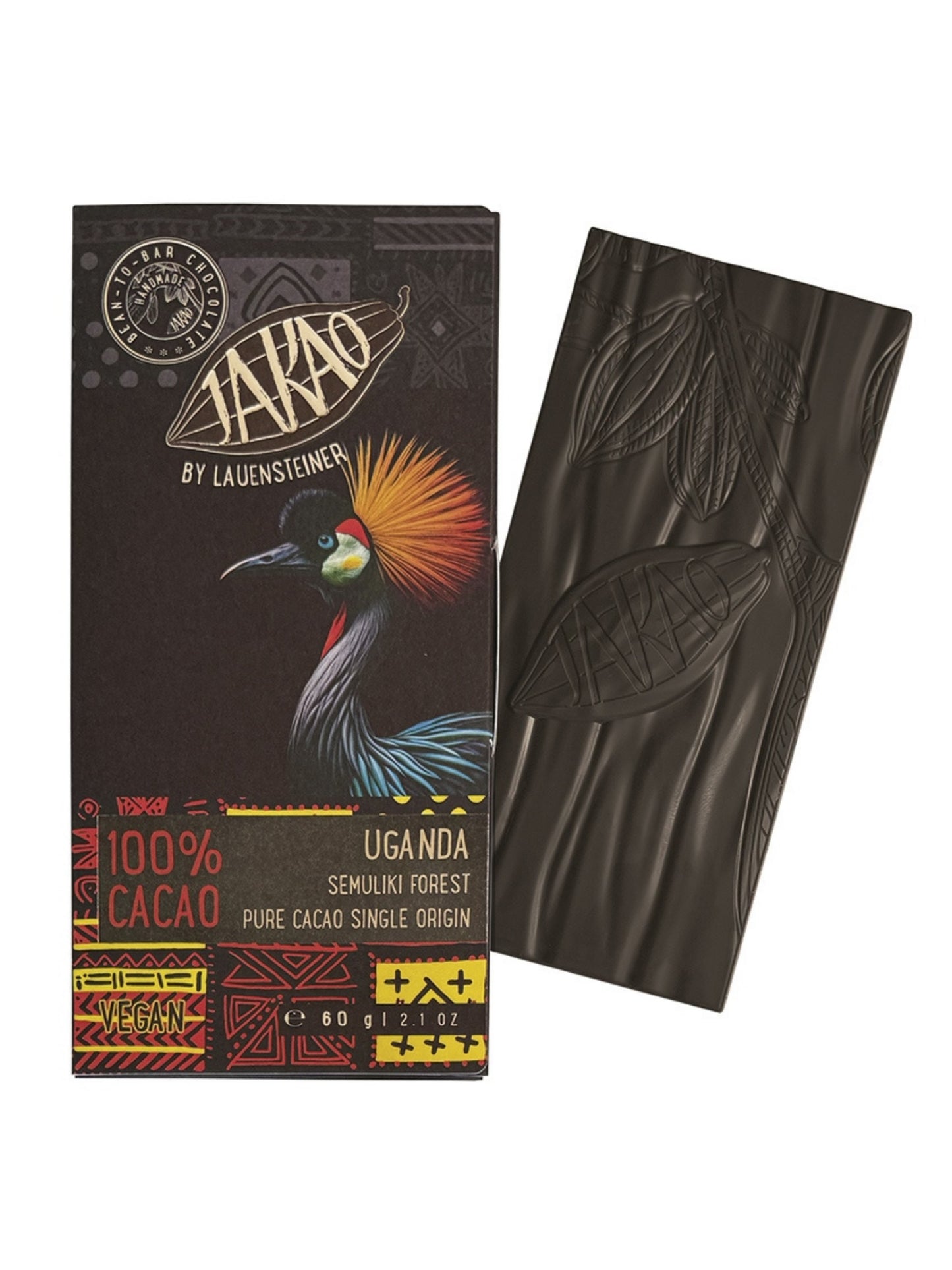 Lauenstein JAKAO Pure Uganda 100% Bio Schokolade 60g