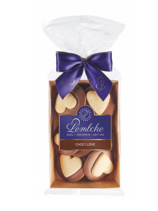 Choci Love 100g Lembcke – Buttergebäck mit Vollmilchschokolade