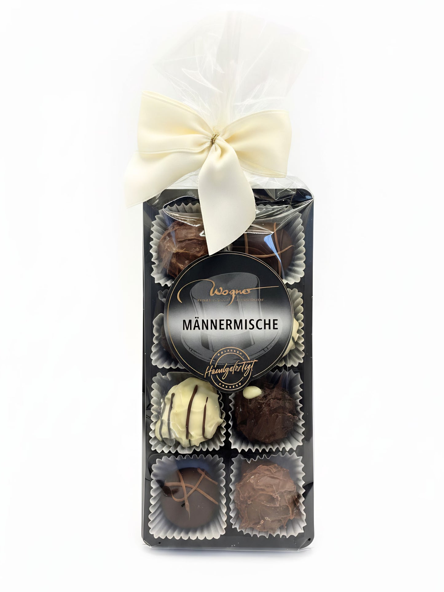 Männermische Trüffelpralinen mit Alkohol 100g Wagner Pralinen