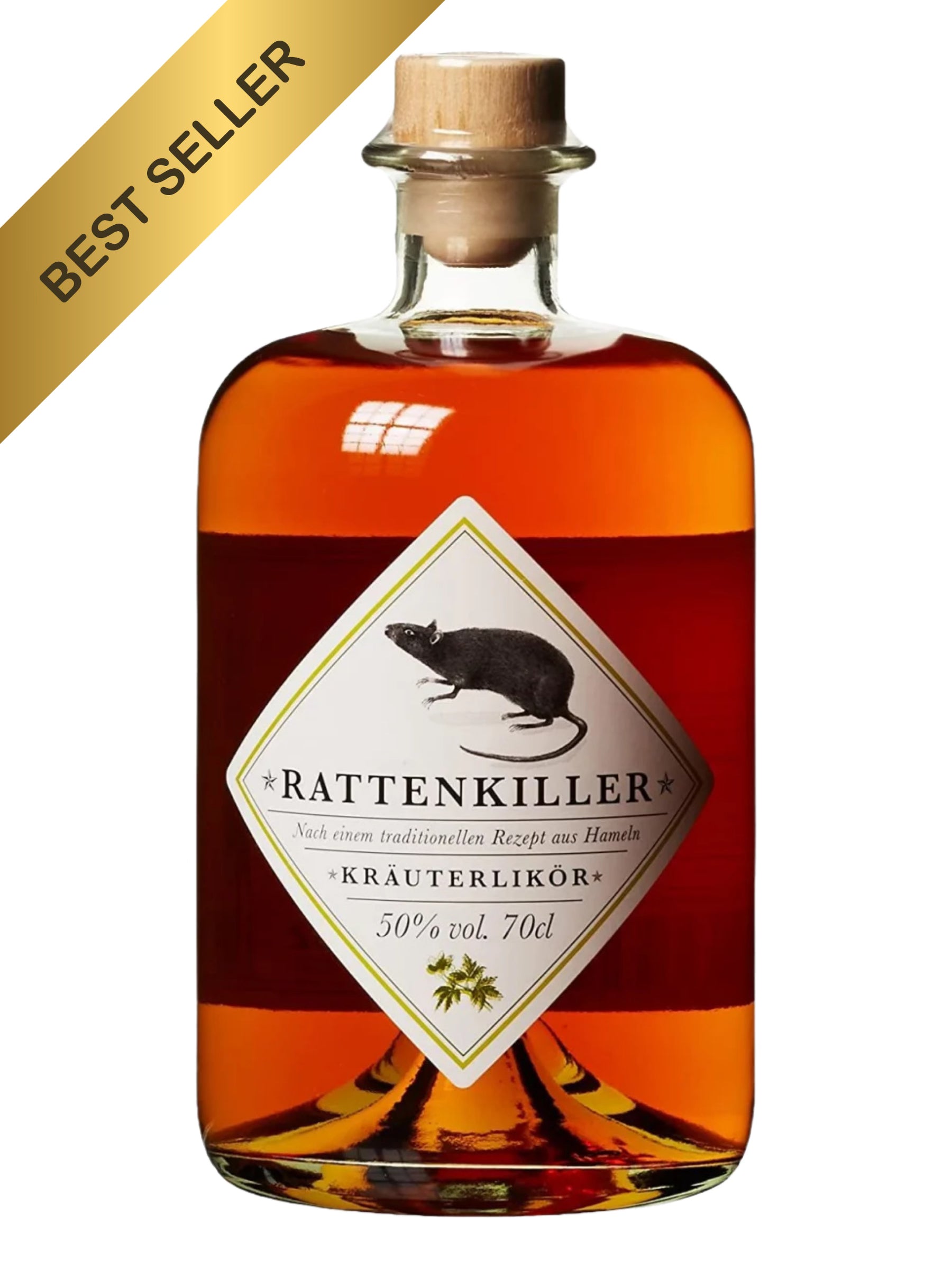 Rattenkiller Kräuterlikör 700ml 50% Vol Dreyer Confiserie