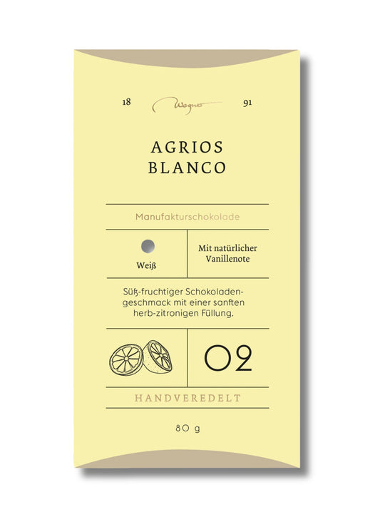 Wagner Manufakturschokolade Agrios Blanco 