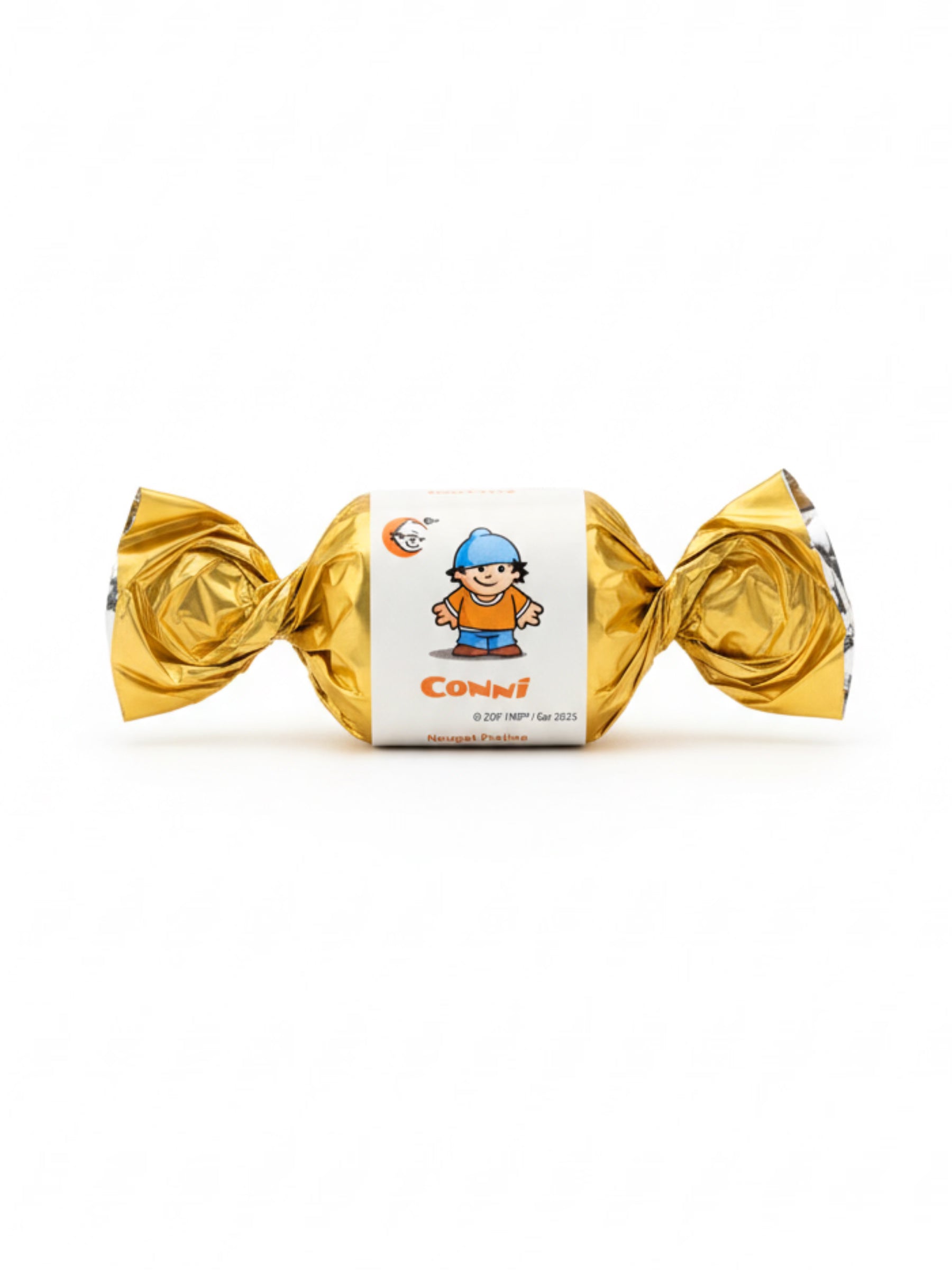 Wagner Pralinen Mainzelmännchen Conni Nougat Praline